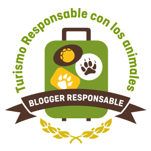logo blogger turismo responsable con los animales
